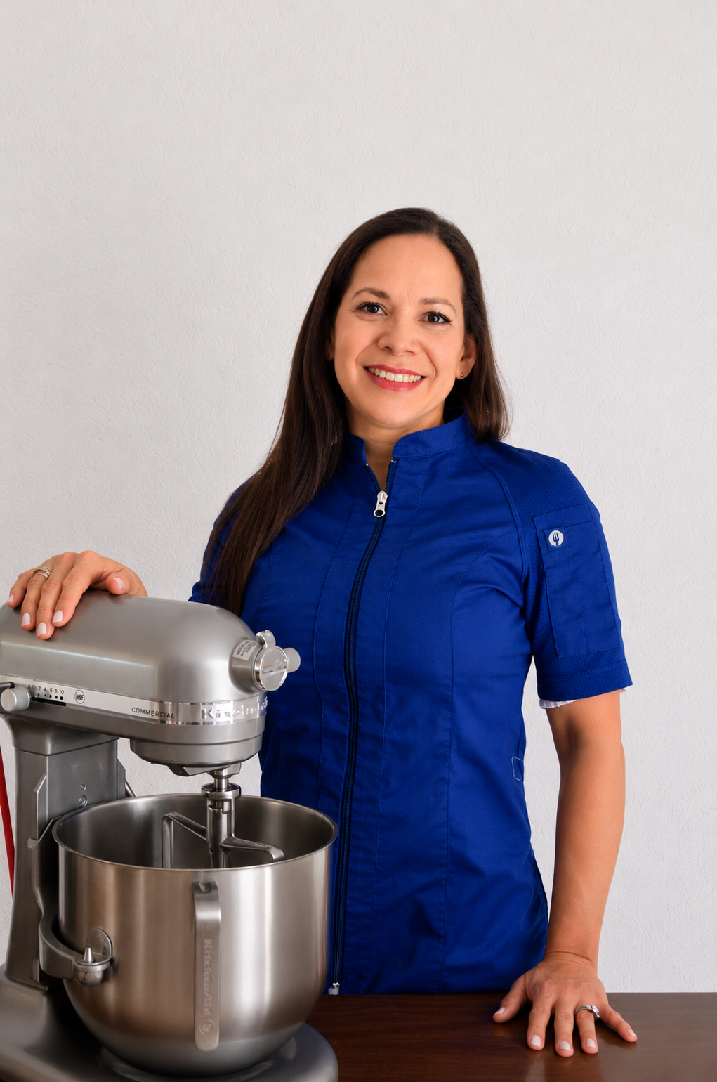 Adriana Enez en su cocina