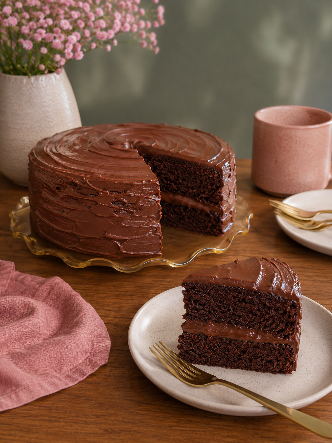 Pastel de chocolate Matilda